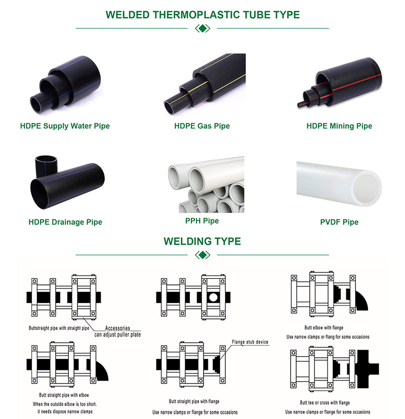 Hydraulic Butt Fusion Welding Machine application